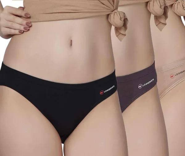 Combo_of_3_Women_Bikini_Black,_Grey,_Beige_Panty